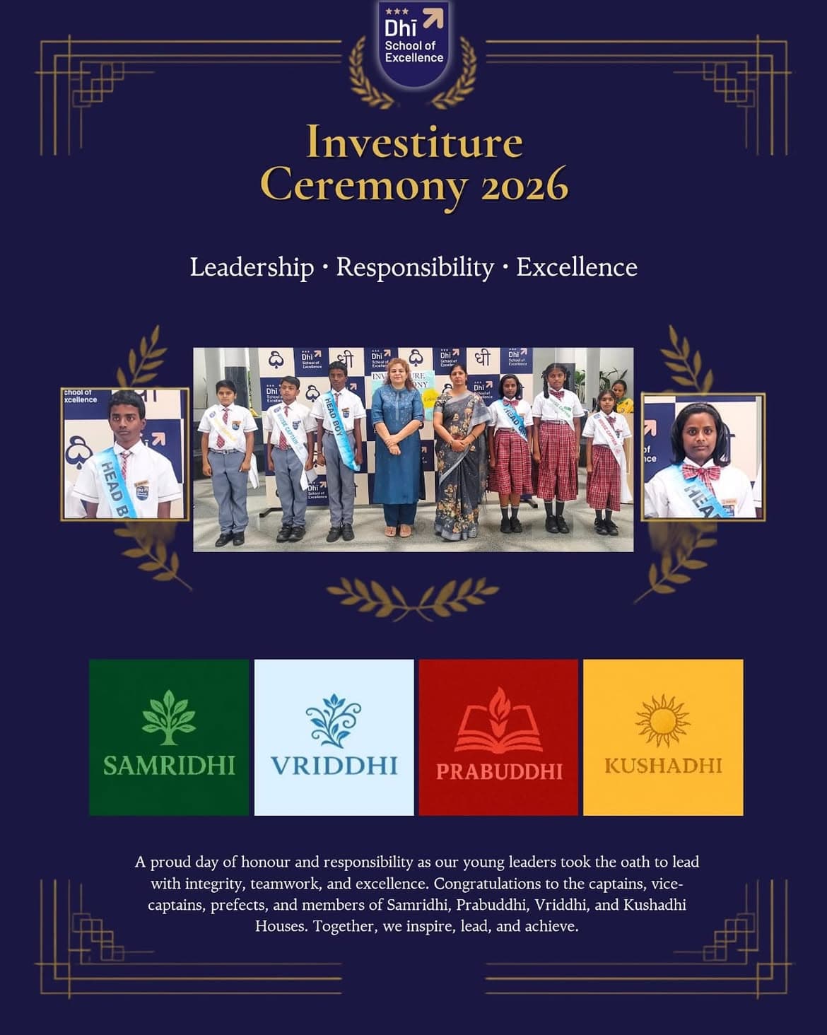 Investiture Ceremony 2026