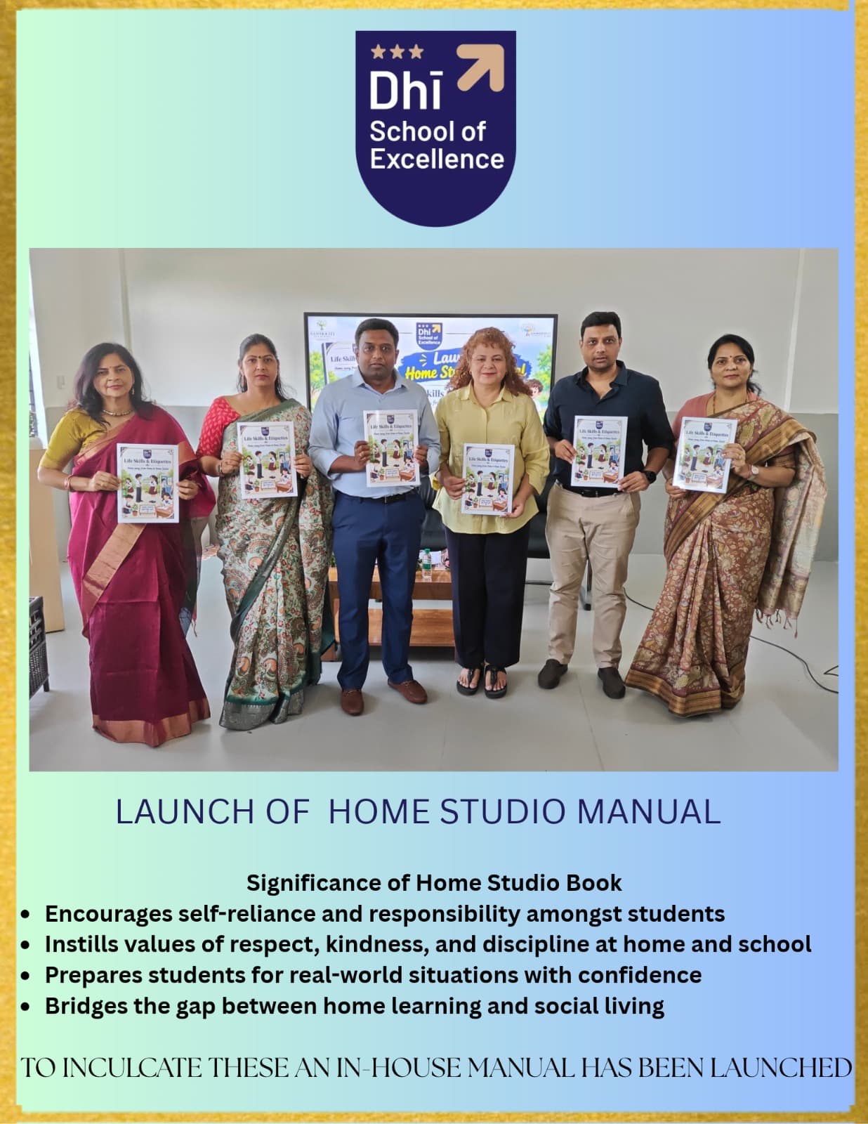 Launch of Home Studio Manual
