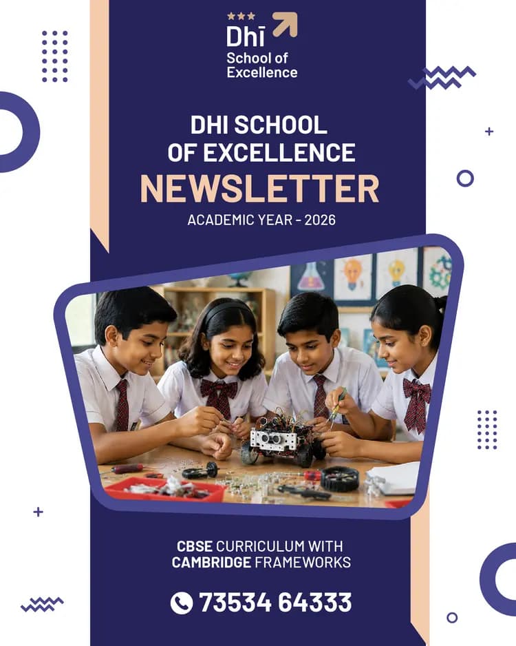 DHI School Newsletter Issue 1