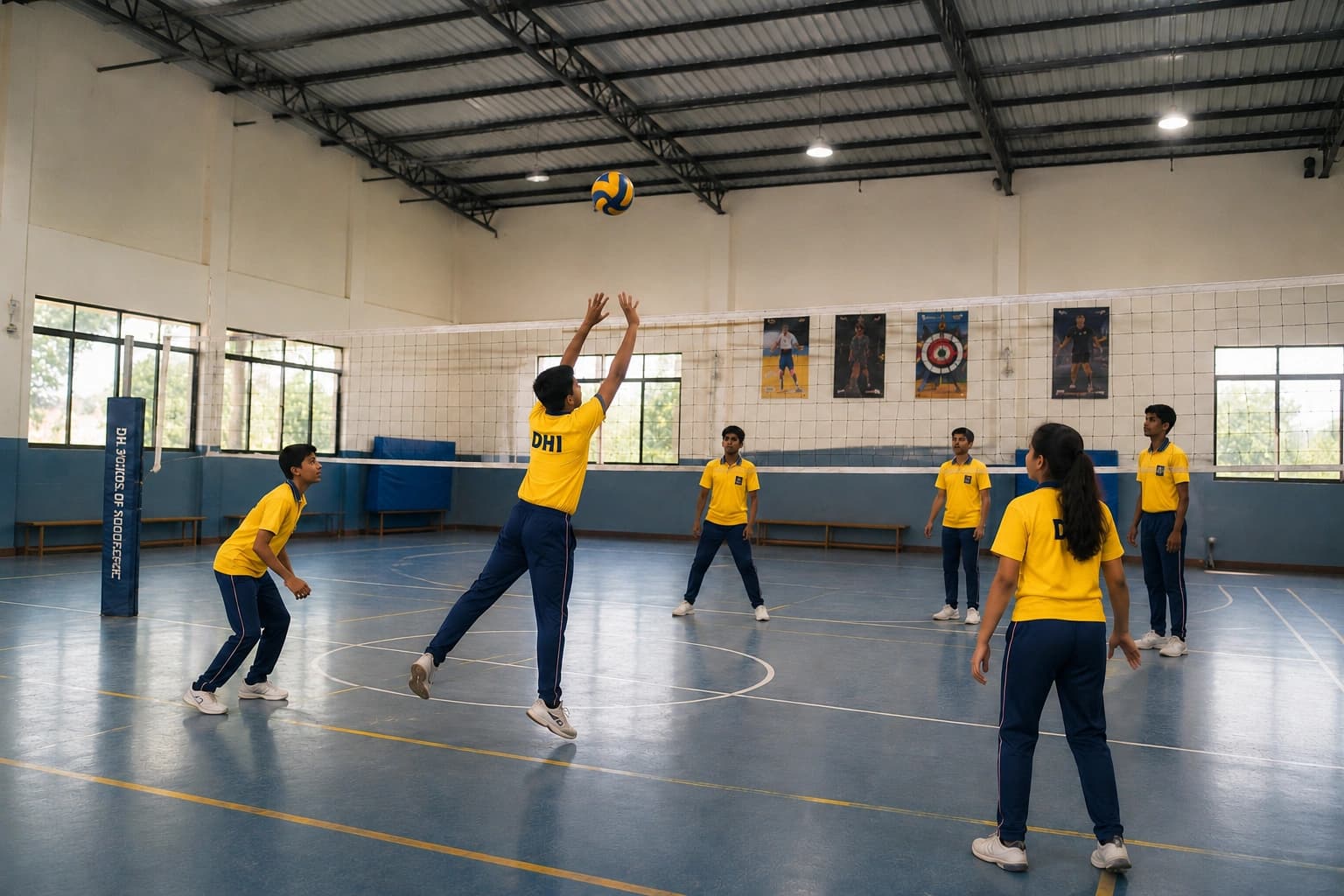 International-level playgrounds for outdoor sports and athletics